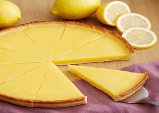 Tart Lemon Presliced 10 Slices Frozen 750g 10pcs - POMONE