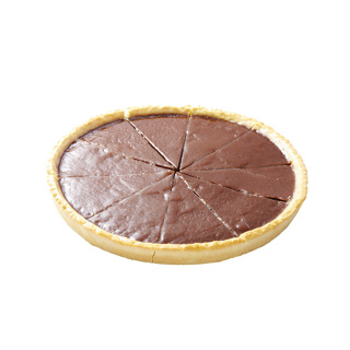 Tart Chocolate Presliced 10 Slices Frozen 750g 10pcs - POMONE