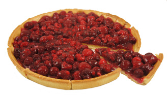 Tart Raspberry Presliced 10 Slices Frozen 700g 6pcs- POMONE