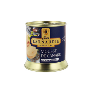 Mousse Duck w/ Armagnac Tin 200g LAR016 - JEAN LARNAUDIE 