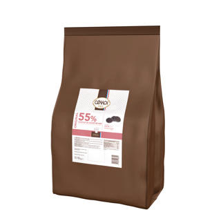 Blend Original Chocolate Couverture Dark 55% 10kg Vegan - CEMOI