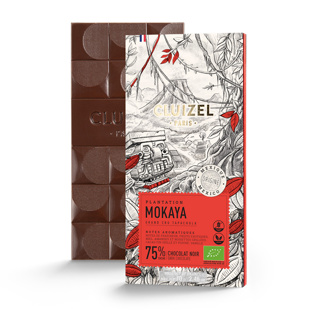 Chocolate Tablet Plantation Mokaya Mexico Dark 75% CLU69158 - MICHEL CLUIZEL 