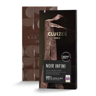 Chocolate Tablet Noir Infini Dark 99% 70g CLU12029 - MICHEL CLUIZEL