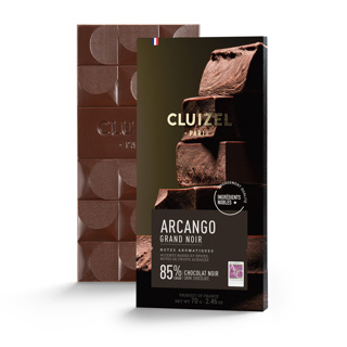 Chocolate Tablet Arcango Grand Noir Dark 85% 70g CLU69025 - MICHEL CLUIZEL