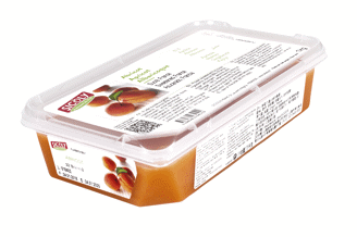 Fruit Puree Apricot Frozen 1kg SFP150 - SICOLY