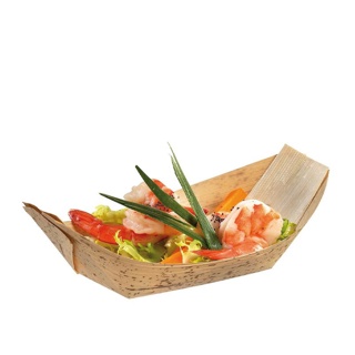 Bamboo Boat 90X45X20mm Pack/100 Pieces VO13009 - SOLIA