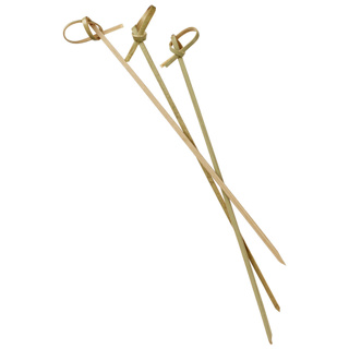 Ribbon Skewer Bamboo 6cm Solia Pack/200 Pieces