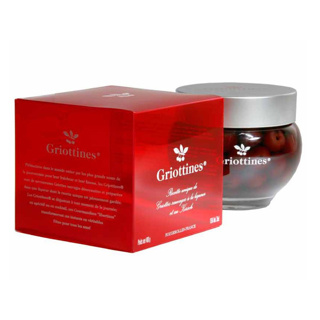 Morello Cherries Gift Jar 350ml 6049 - GRIOTTINES