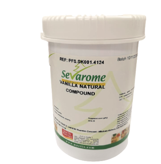 Compound Natural Vanilla 1kg PFS4124 - SEVAROME