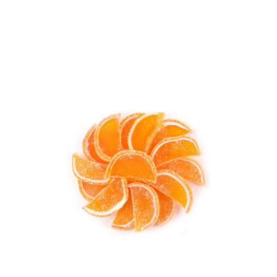 Jelly Orange Slices Box w/1160 Pcs 2kg - GOURMET DE PARIS