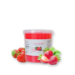 Popping Pearls Strawberry Pail 3.2kg SW004 - SUNWIDE