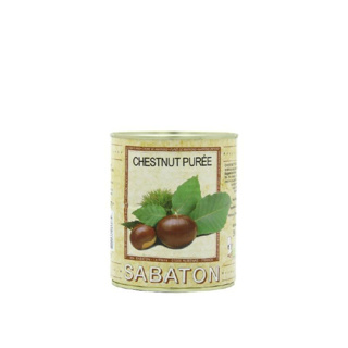 Chestnut Puree Unsweetened Tin 870g CORCP1 - SABATON