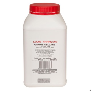 Gellan Gum Low Acyl (20-25g/kg) 1kg - LOUIS FRANCOIS