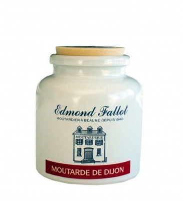 Mustard Dijon Stone Jar 250g EFMS01 - EDMOND FALLOT