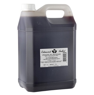 Vinegar Red Wine 7% Acidity 5L IOFV001 - EDMOND FALLOT 