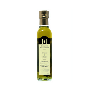 Oil Boletus Mushrooms & Olive Maceration Pressure 250ml - HUILERIE BEAUJOLAISE