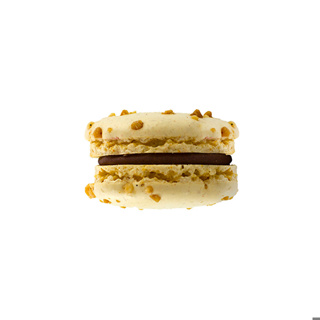 Frozen Macaron Hazelnut & Chocolate Franck Deville | Box w/35pcs