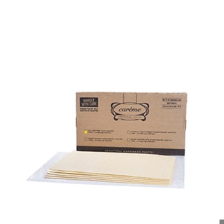 Frozen Butter Puff Pastry Careme Sheets Box 2.5kg