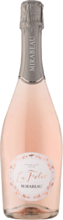 La Folie Sparkling Rose Cotes de Provence Mirabeau 750ml Bottle