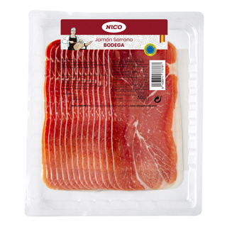 Serrano Ham Reserva Sliced (1st batch) Nico Jamones 500gr Pack