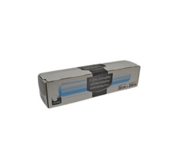 Cling Film 300mmX300m w/Slide Cutter Dispenser