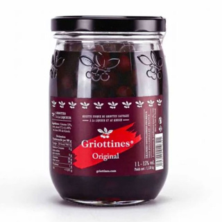 Morello Cherries Le Parfait 15% Kirsch Griottines 6037 1L Jar 