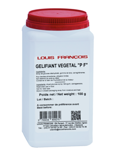 Gelatine Vegetable (35-50g/kg) Louis François 1kg Pot