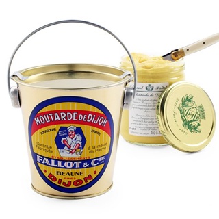 Mustard Dijon Baby Metal Edmond Fallot 450gr Pail