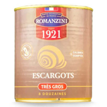 Escargots 8 Dozen Very Large Romanzini 800gr Tin