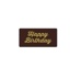 Plaques "Happy Birthday" 55x27mm D&C | Box w/280pcs